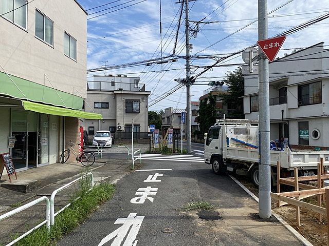 西東京市保谷町6丁目9番先の電柱の移動（2022.8.20）スプラッシュ