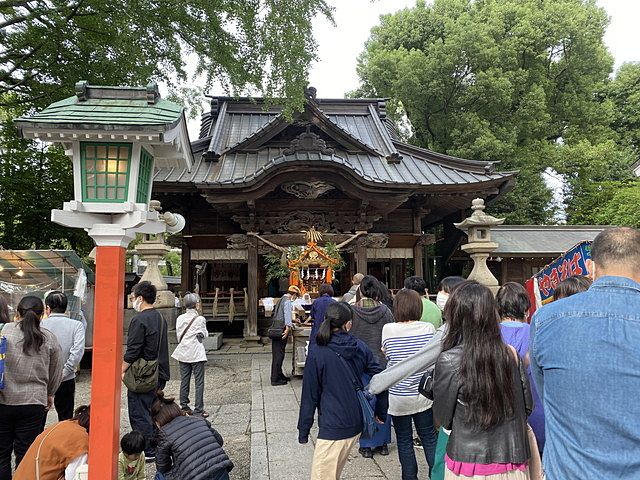 田無神社のお祭りの様子（2022.10.8）7