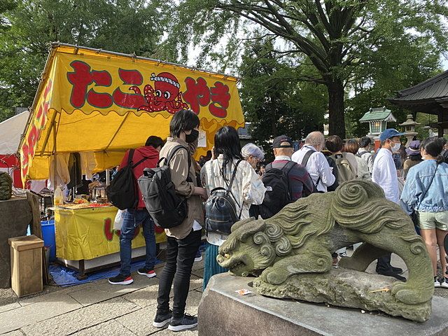 田無神社のお祭りの様子（2022.10.8）7