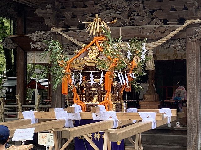 田無神社のお祭りの様子（2022.10.8）1