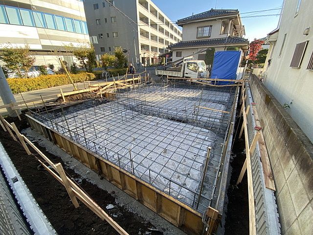 西東京市保谷町２丁目新築一戸建て基礎工事の配筋（2022.12.12）スプラッシュ