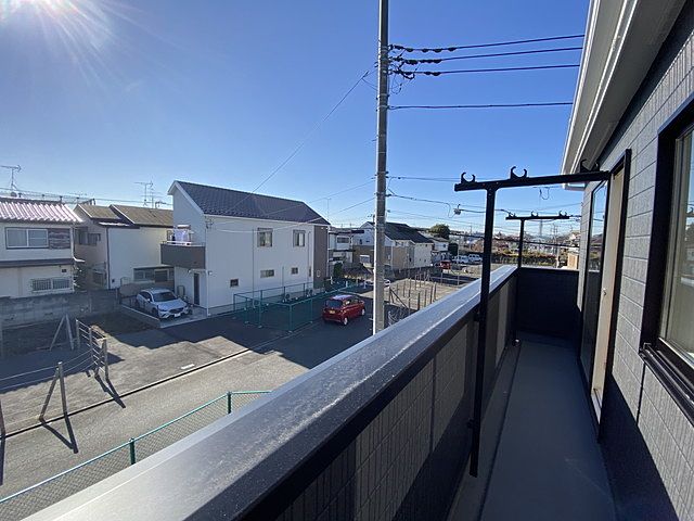 西東京市泉町1丁目新築住宅のベランダからの眺望（2024.1.6）スプラッシュ