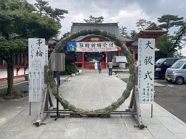 東伏見稲荷神社で茅の輪くぐりしてきた