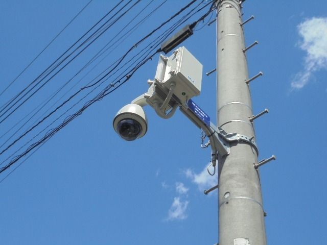 お住まいの前は、防犯カメラが設置された「通学路」～お子さんも安心！